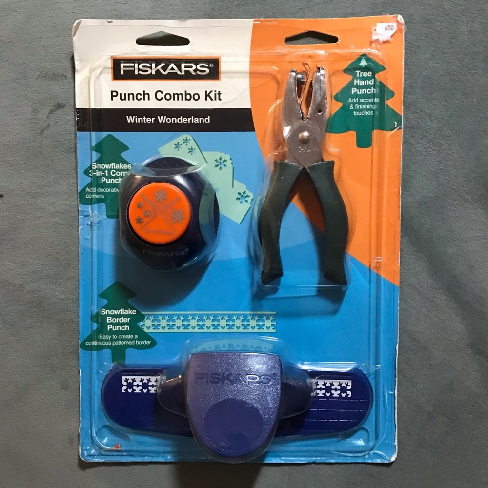 Fiskars Punch Combo kit - winter wonderland